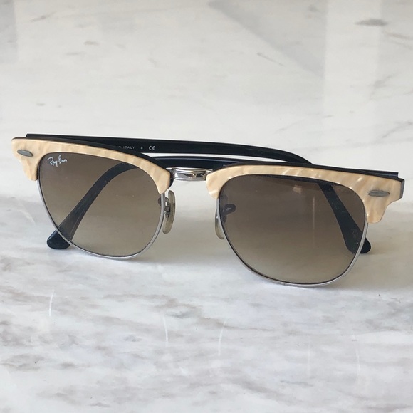 Ray-Ban | Accessories | Rayban Pearl Clubmaster Sunglasses | Poshmark